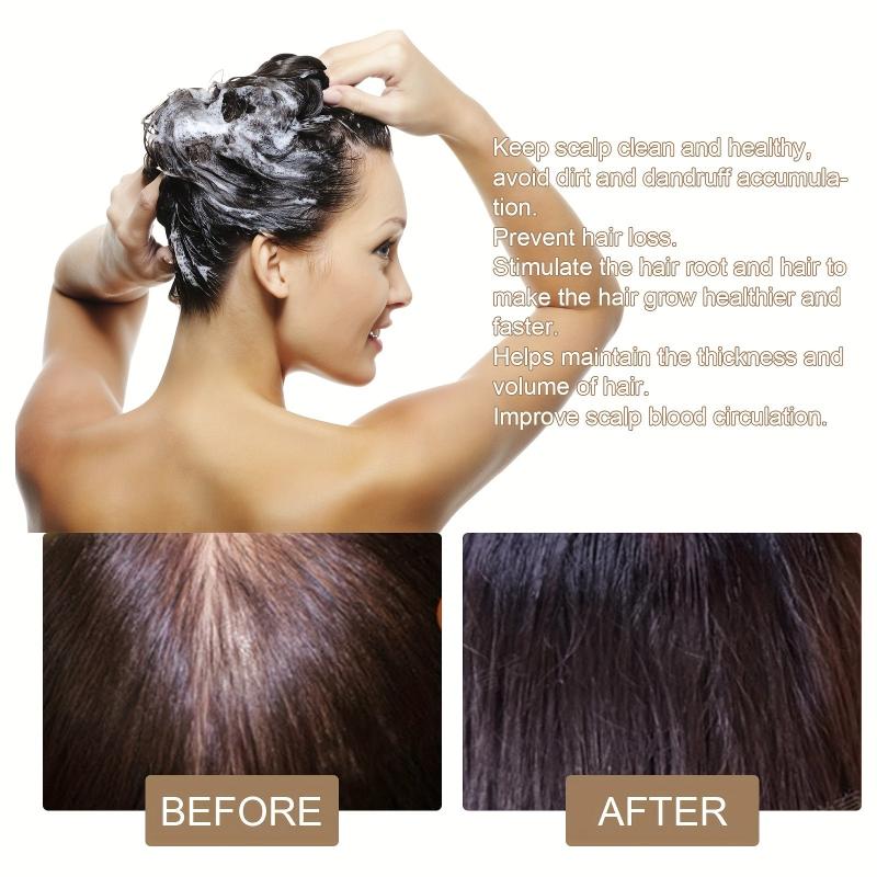 100g Natural Rice Shampoo Soap Repairs Damaged Hair Smoothing Glossy