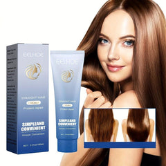 100ml Protein Hair Cream Repair Texture Smoothing Dryness Prevention
