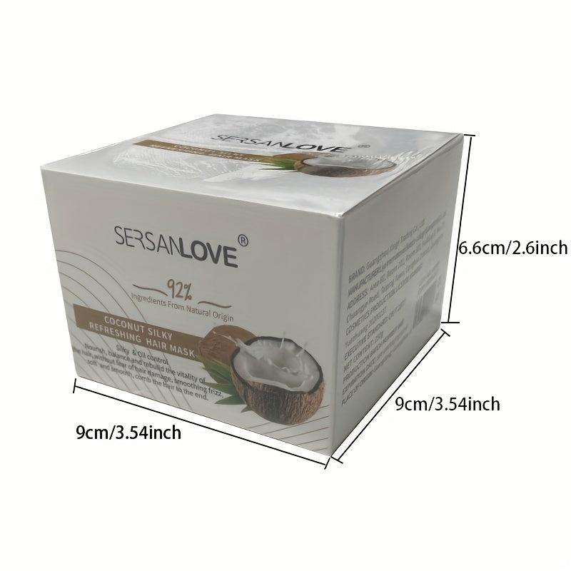 Coconut & Olive Hair Mask for Dry and Frizzy Hair