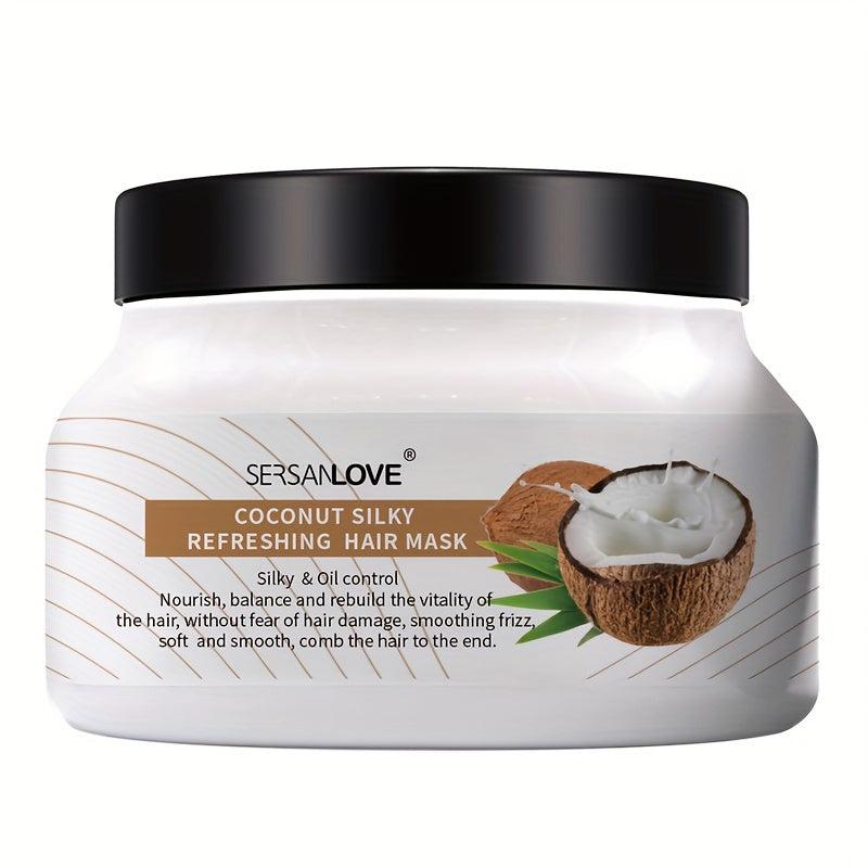 Coconut & Olive Hair Mask for Dry and Frizzy Hair