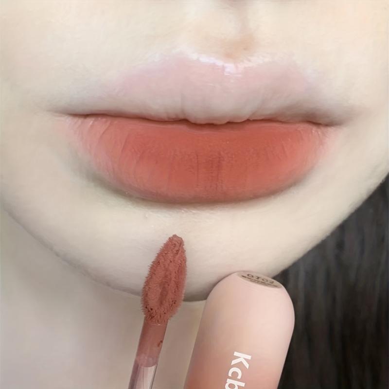 Nude Matte Lipstick Soft Velvet Lip Glaze Long-Lasting Lipstick