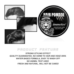 Men's Hair Clay Pomade Medium Hold Matte Finish Hair Wax