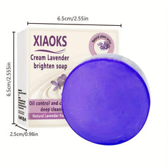 Lavender Shampoo Soap Clean Scalp Control Moisturize
