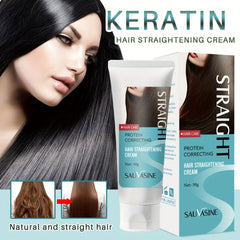 Protein Correcting Hair Straightening Cream 50g Smoothing Hair Care