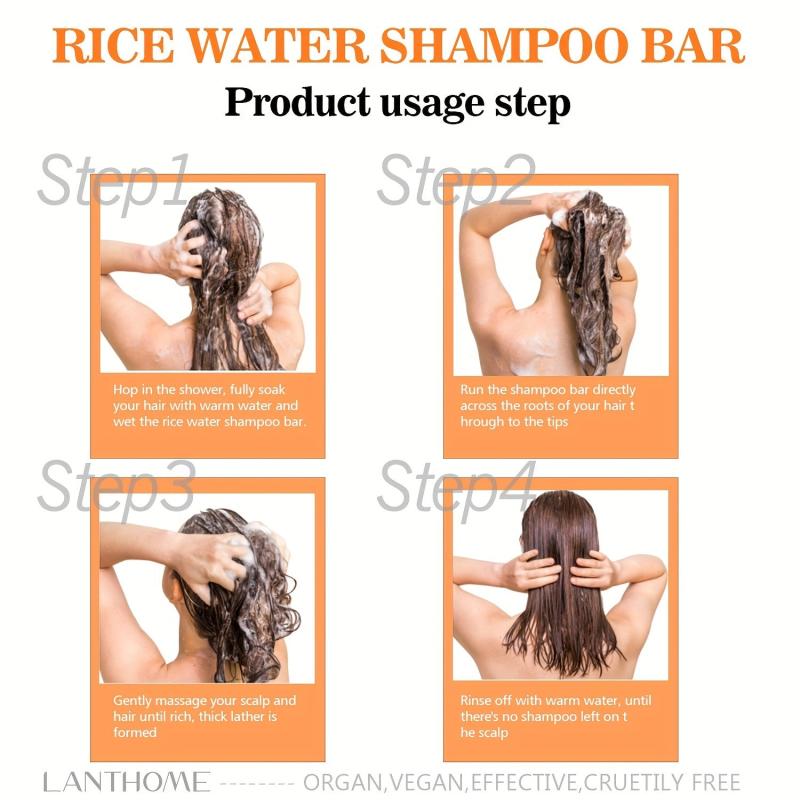 2-in-1 Fermented Rice Water Shampoo Bar