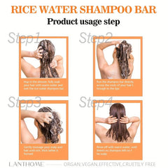 2-in-1 Fermented Rice Water Shampoo Bar