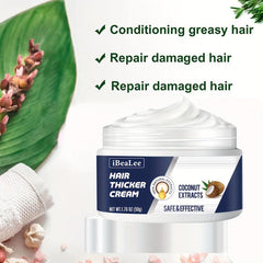 Coconut Extract Hair Thicker Cream Moisturizing Scalp Massage Hair Care