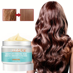 Weightless Hydrating Mask Leave In Conditioner Repairs Split Ends Vegan