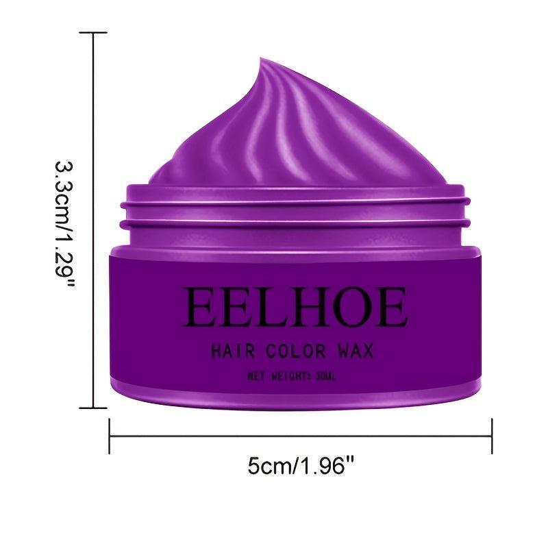 Temporary Hair Wax Colorful Hair Mud Long Lasting Hair Styling Cream