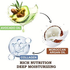 Avocado Shampoo & Conditioner Set with Shea Butter & Argan Oil