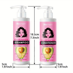 Avocado Shampoo & Conditioner Set with Shea Butter & Argan Oil