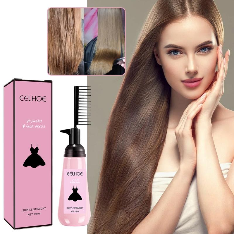 150ml Curly Hair Straightening Cream, Smoothing & Portable Styling Cream
