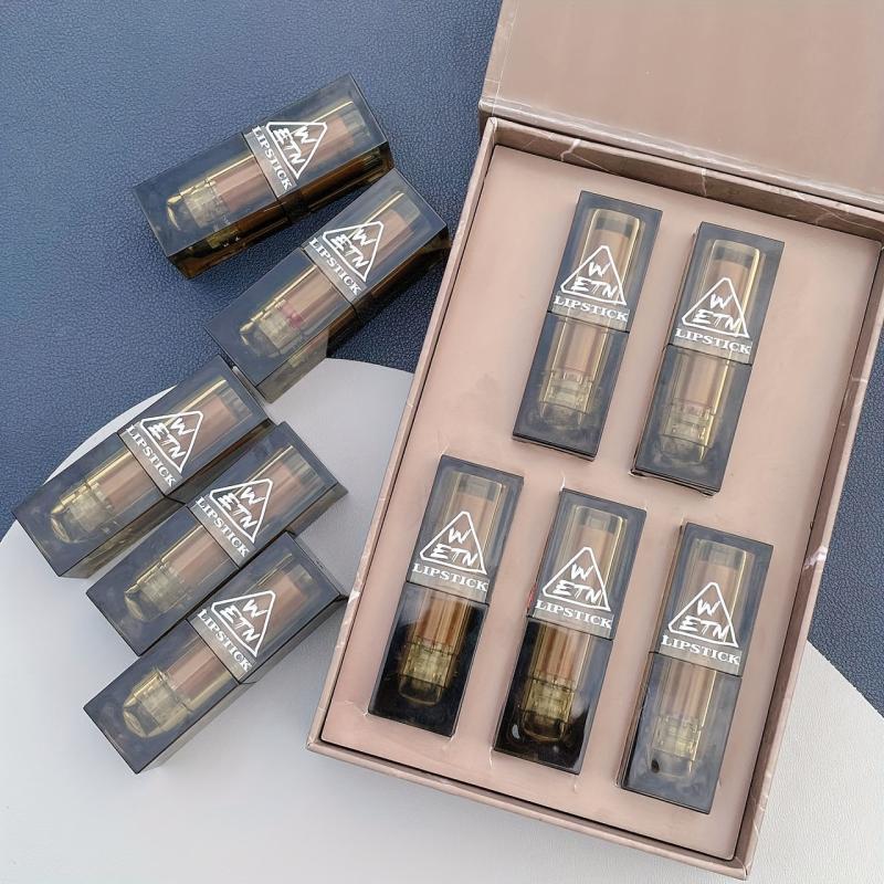 5 Pcs Matte Velvet Lipstick Set Moisturizing Non Fade Waterproof