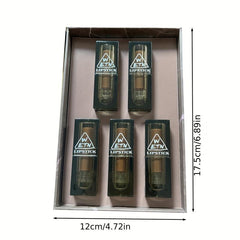 5 Pcs Matte Velvet Lipstick Set Moisturizing Non Fade Waterproof