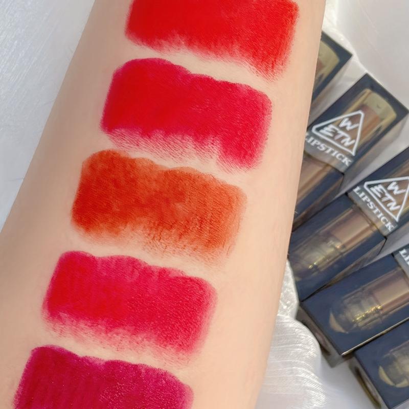 5 Pcs Matte Velvet Lipstick Set Moisturizing Non Fade Waterproof