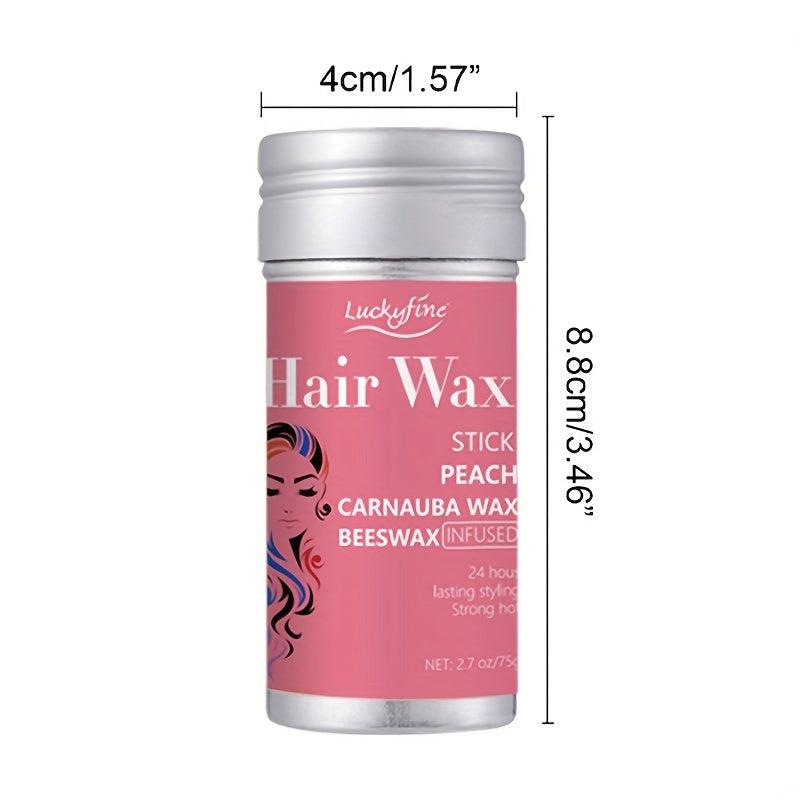 Hair Finishing Wax Rod Non-Greasy Long Lasting Styling Compact Portable