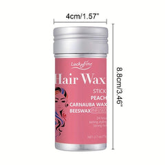Hair Finishing Wax Rod Non-Greasy Long Lasting Styling Compact Portable