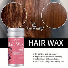 Hair Finishing Wax Rod Non-Greasy Long Lasting Styling Compact Portable