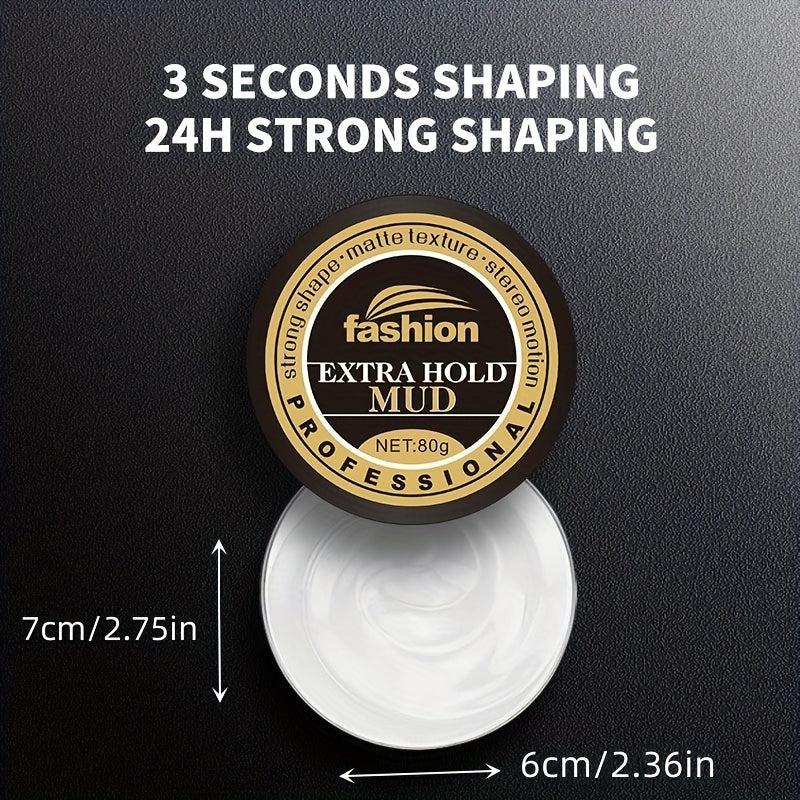 Professional Hair Mud Styling Clay for Long Lasting Hold