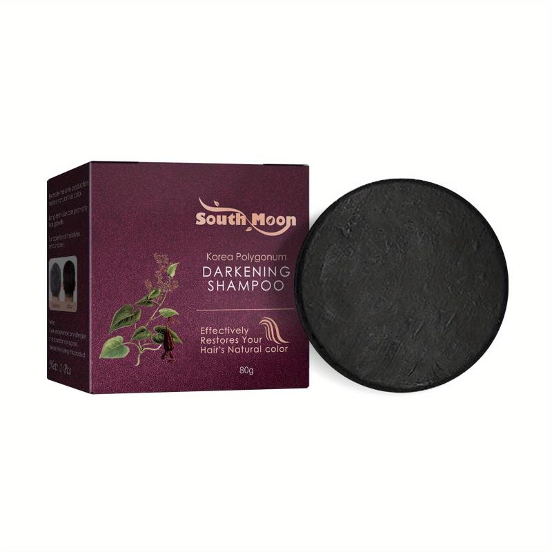 He Shou Wu Extract Shampoo Soap for Gray Hair - Darkening and Nourishing Hair