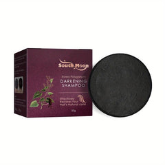 He Shou Wu Extract Shampoo Soap for Gray Hair - Darkening and Nourishing Hair