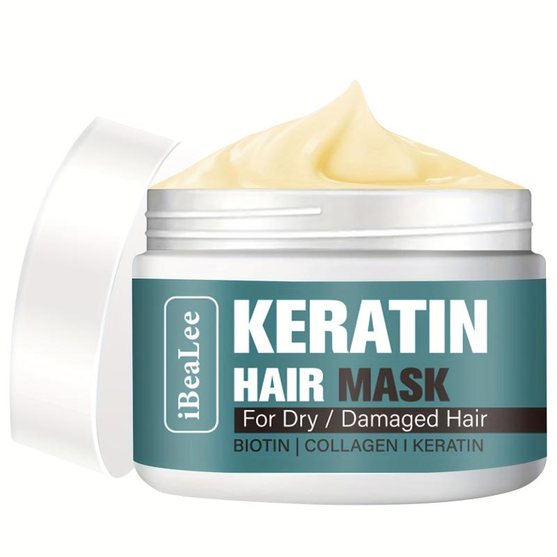 Keratin Hair Mask for Deep Repairing Dry Damaged Hair - 50g