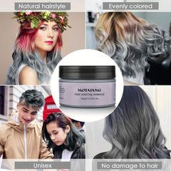120g Temporary Hair Wax Instant Hairstyle Cream