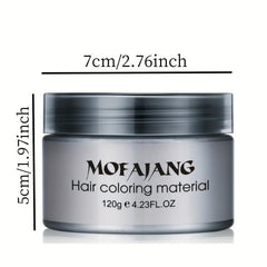 120g Temporary Hair Wax Instant Hairstyle Cream