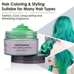 120g Temporary Hair Wax Instant Hairstyle Cream