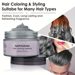 120g Temporary Hair Wax Instant Hairstyle Cream