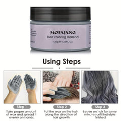 120g Temporary Hair Wax Instant Hairstyle Cream