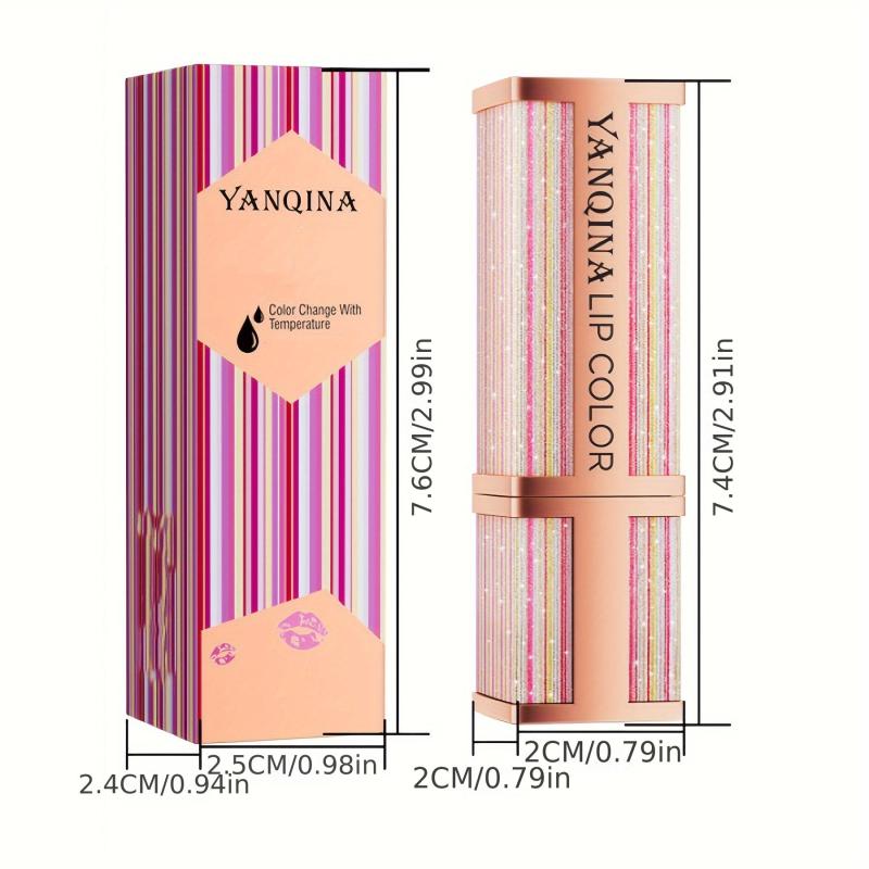 Rainbow Temperature Changing Lipstick Hydrating Moisturizing