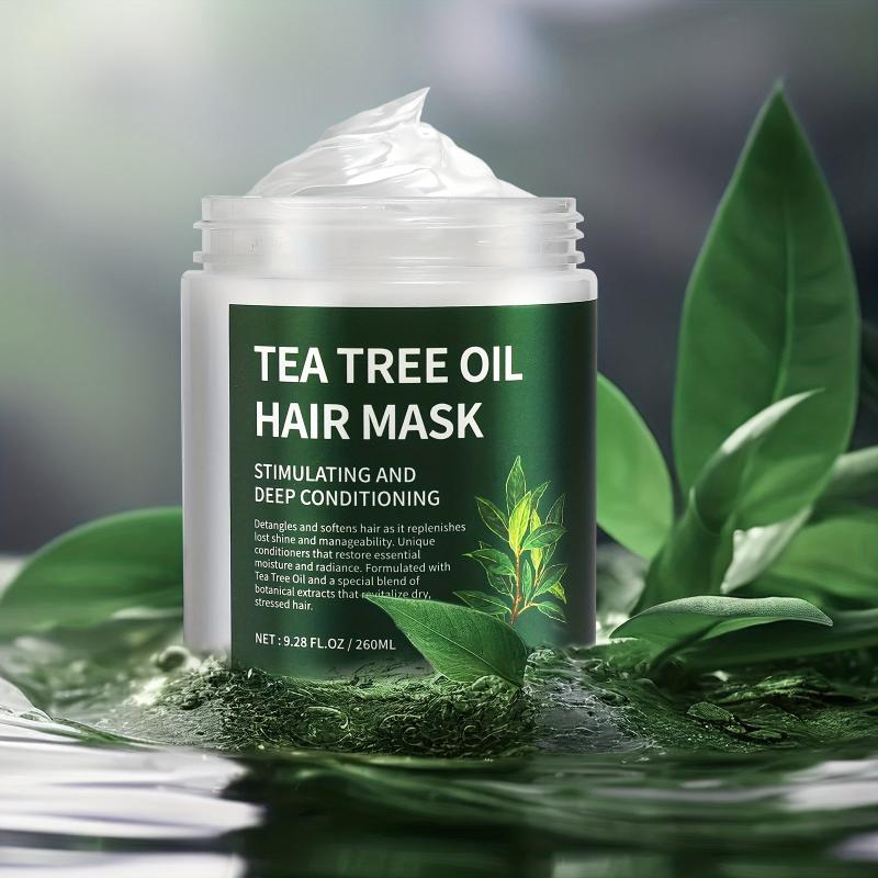 Rosemary Tea Tree Essential Hair Mask Natural Hair Mask For Dry Damaged Hair