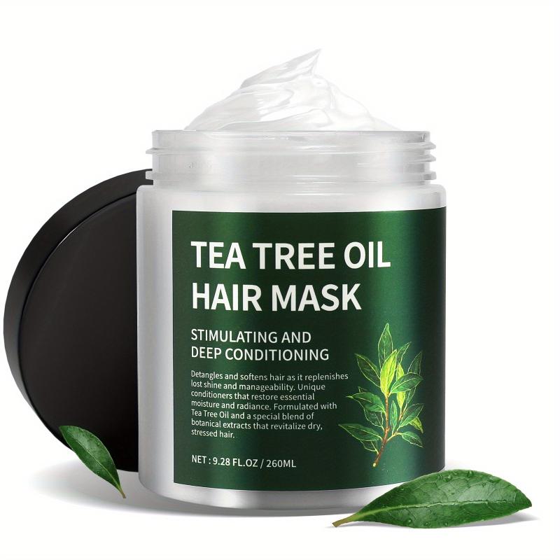 Rosemary Tea Tree Essential Hair Mask Natural Hair Mask For Dry Damaged Hair