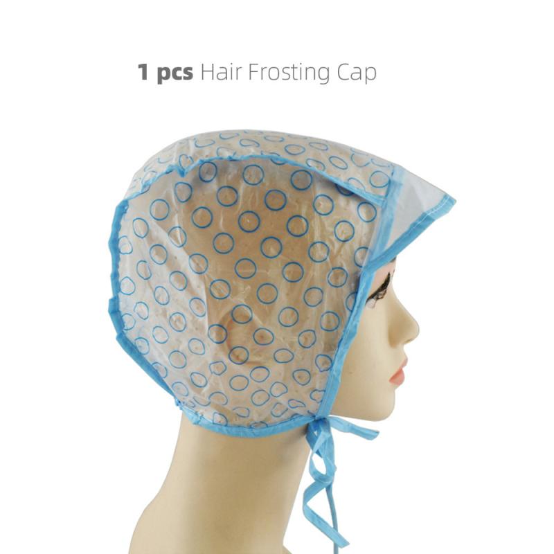 Hair Frosting & Tipping Cap with Needle Combo Pack - Home Hairdressing Tool