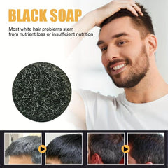 Hair Shampoo Soap for Dark and Thick Hair Care