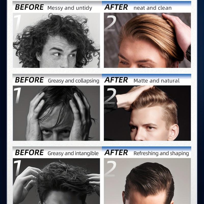 Hair Styling Clay For Men 100g Hair Shaping Gel Strong Hold Hair Wax