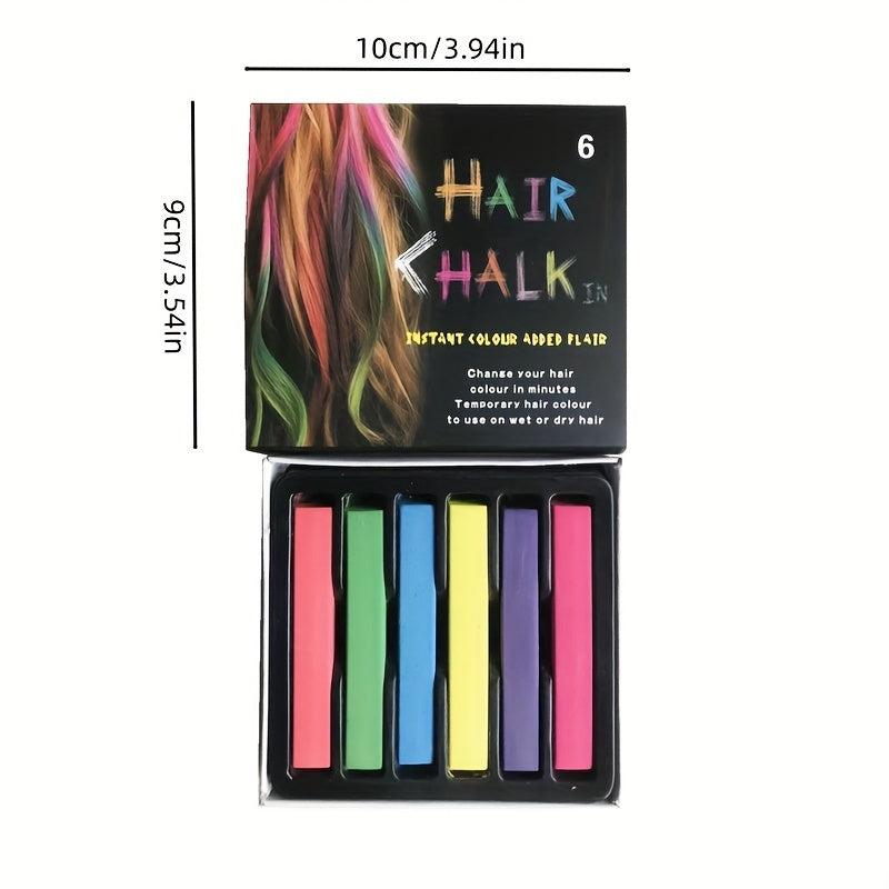 Halloween Hair Chalk Pen Set for Temporary Coloring - Great for Parties