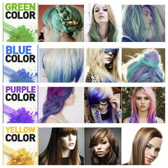 Halloween Hair Chalk Pen Set for Temporary Coloring - Great for Parties