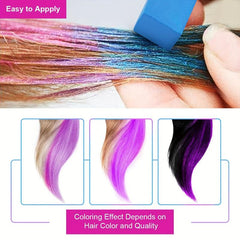 Halloween Hair Chalk Pen Set for Temporary Coloring - Great for Parties