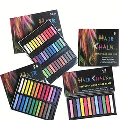 Halloween Hair Chalk Pen Set for Temporary Coloring - Great for Parties