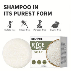 Rice Shampoo Soap Control Shampoo Cake All Hair Types