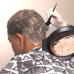 7pcs Hair Dye Coloring Kit Hair Tinting Bowl Dye Brush Gloves for DIY Salon