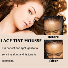 Lace Wig Tint Mousse Hair Styling Mousse Disposable Hair Conditioner