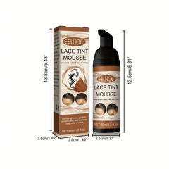 Lace Wig Tint Mousse Hair Styling Mousse Disposable Hair Conditioner