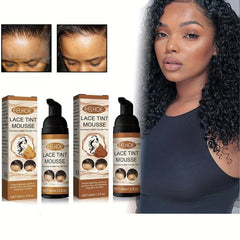 Lace Wig Tint Mousse Hair Styling Mousse Disposable Hair Conditioner
