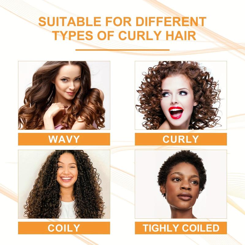 Hydrating Styling Cream with Coconut & Glycerin for Frizz-Free Hair