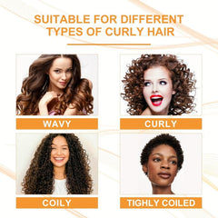 Hydrating Styling Cream with Coconut & Glycerin for Frizz-Free Hair