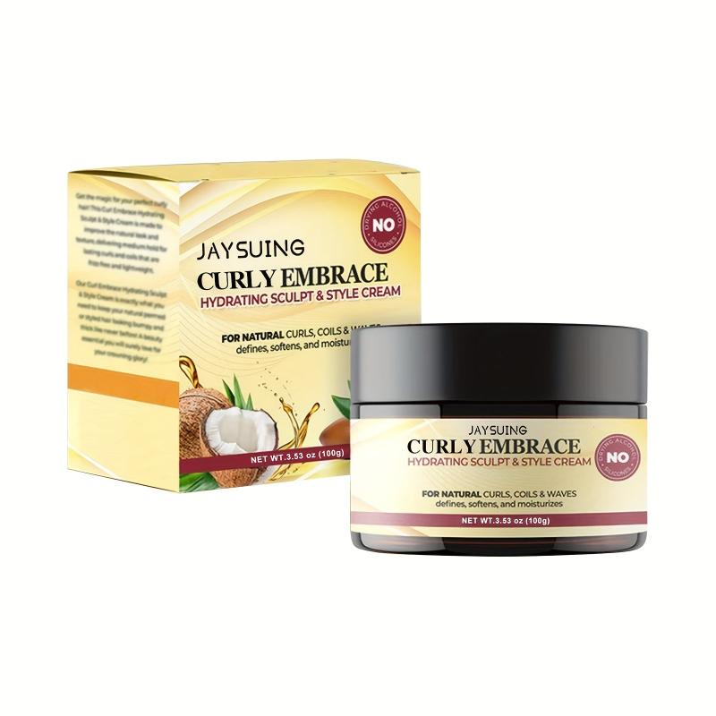 Hydrating Styling Cream with Coconut & Glycerin for Frizz-Free Hair