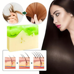 Rosemary Peppermint Shampoo Soap Deep Clean Scalp Control Moisturizing